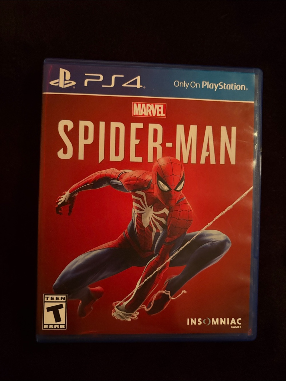 Sony PS4 Marvel Spider-Man Video Game (Red, Blue)